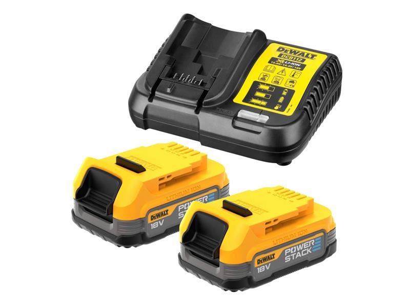 DeWALT 電動工具 - DCB1102 E2 XR POWERSTACK™ 18V 入門套裝