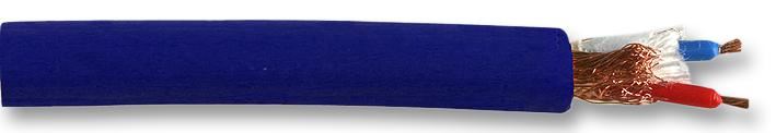 Van Damme Tour Grade XKE Microphone Cable, Blue, 100m