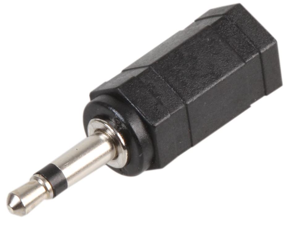 PRO SIGNAL 2.5mm naar 3.5mm Mono Jack Adapter