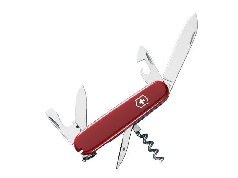 Victorinox Spartan Swiss Army Knife - Red, 91mm