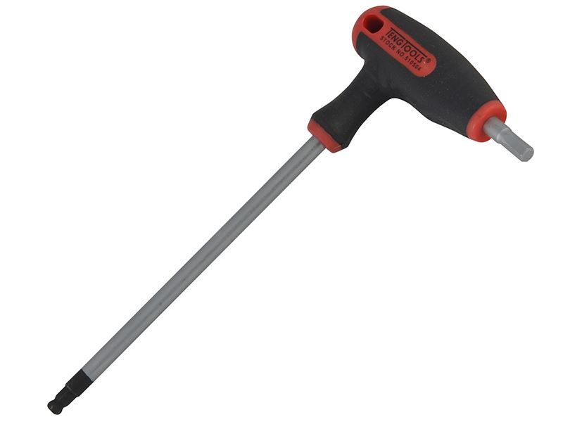 Teng T-Handle Hexagon Driver 4mm, Chrome Vanadium Steel