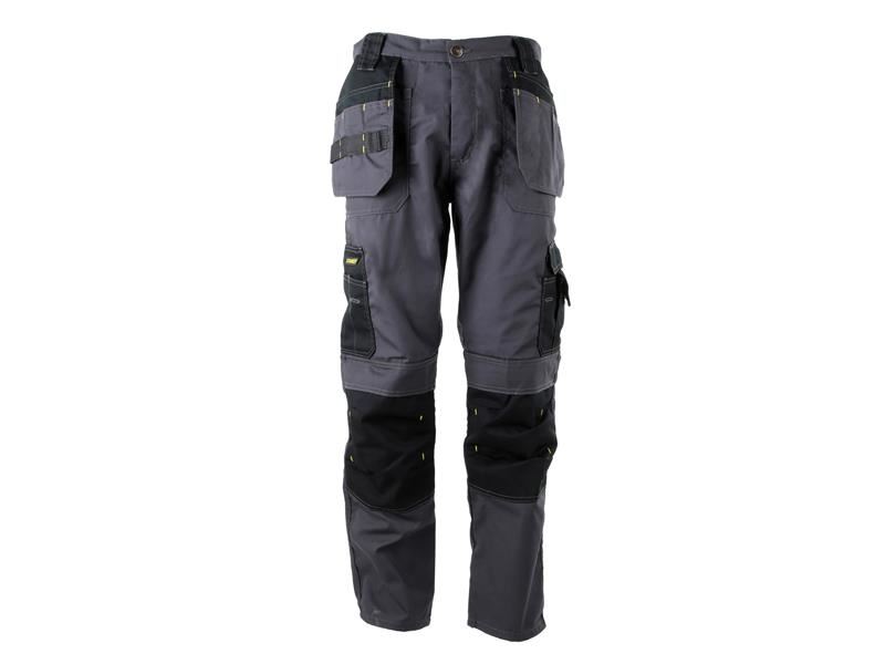 STANLEY Huntsville Grijze Holster Werkbroek, Polykatoen, Taille 32inch Pijp 31