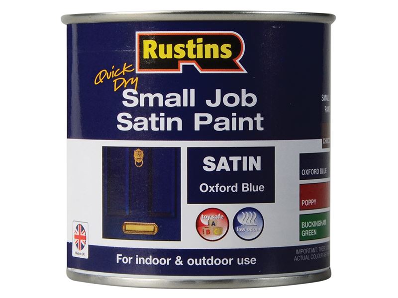 Rustins - Cat Satin Kering Cepat Oxford Blue 250ml