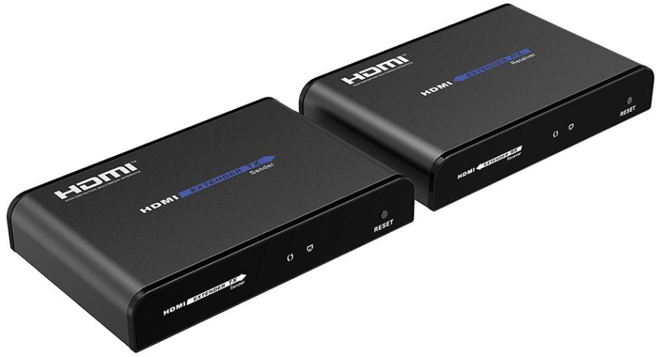 PRO SIGNAL - 1080p Full HD HDMI über Cat5e/Cat6 Extender mit IR, 120m