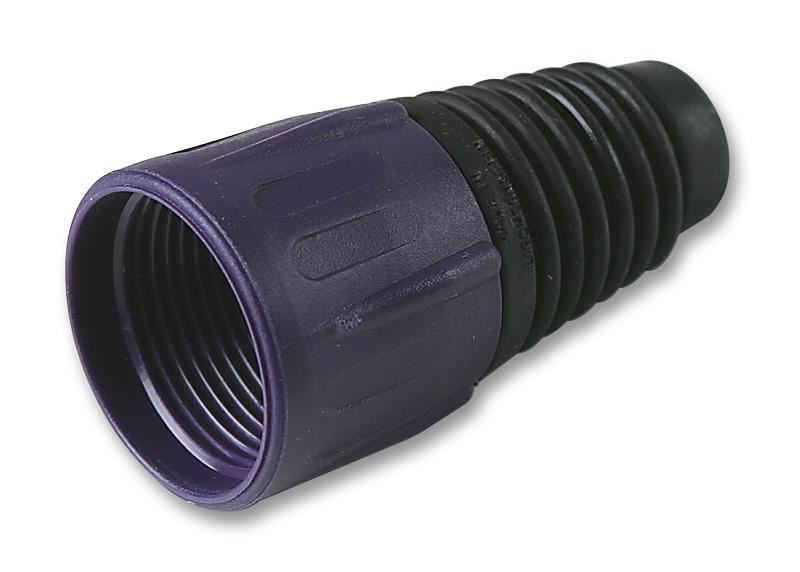 NEUTRIK XLR-Rückenschutzboot aus Kunststoff, violett, 2er Pack