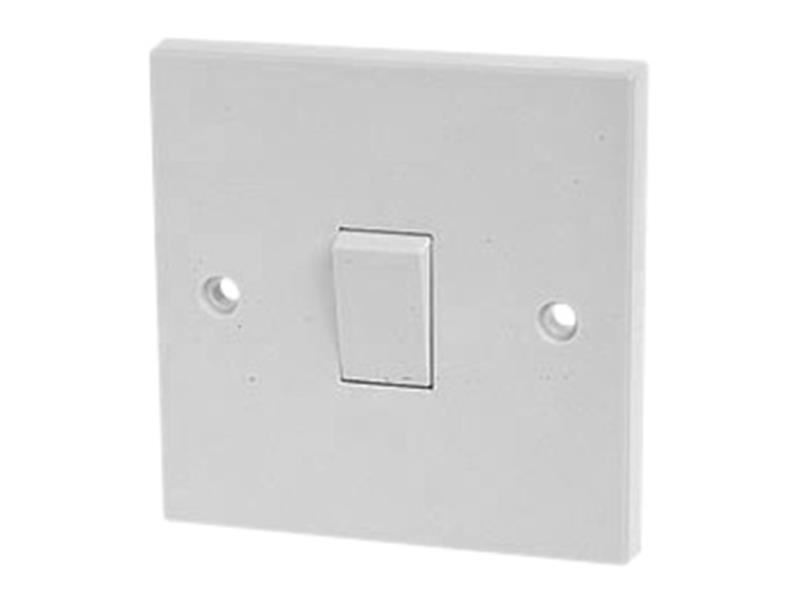 Dencon Interruptor Simples Unidirecional, Branco, 10A