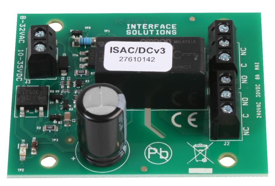 INTERFACE SOLUTIONS - AC/DC v3 Relais Doppelpolig