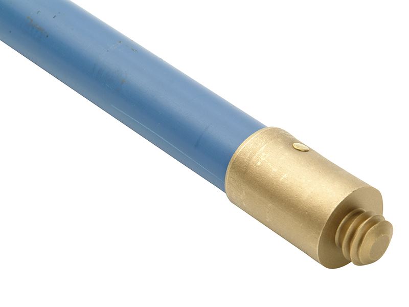 Bailey 1600 Universal Blue Polypropylene Drain Rod, 3/4in x 3ft
