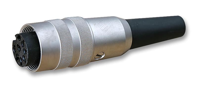 LUMBERG KV80 8-Pins DIN-aansluiting, Recht, Soldeeraansluitingen