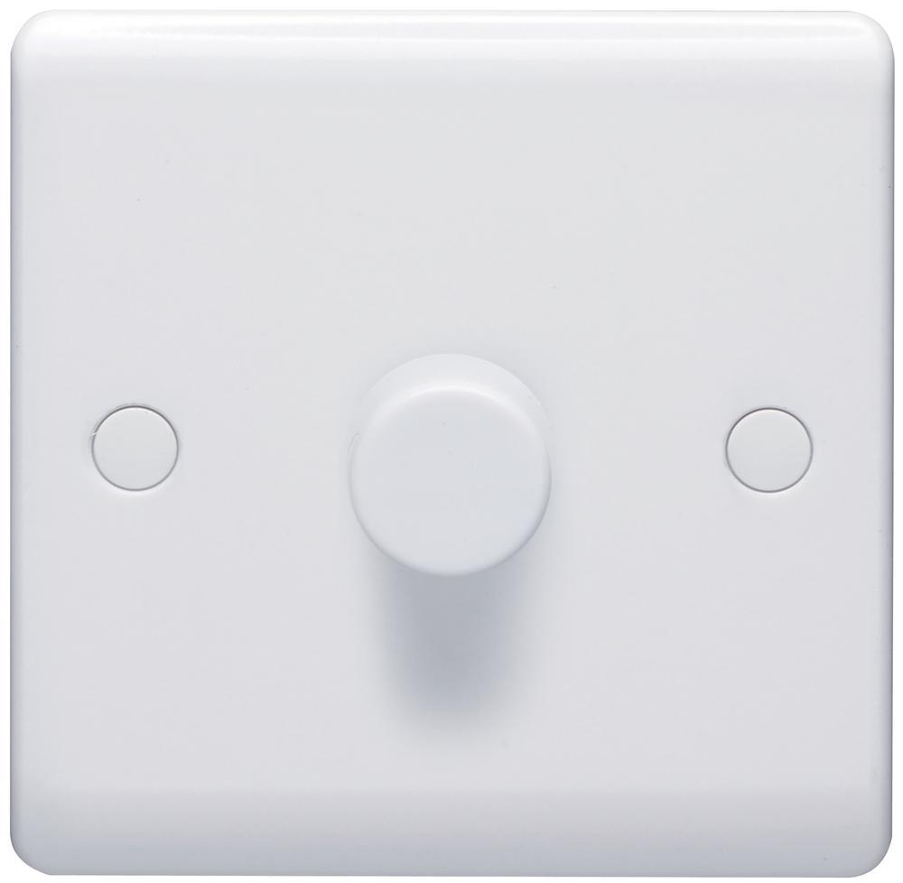 VOLEX Interruptor Dimmer 400W 1 Gang, Branco