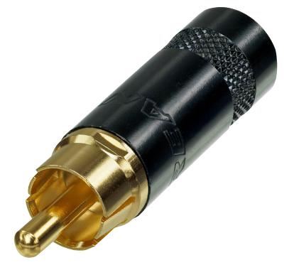 REAN Vergulde Metalen Phono Plug, Soldeeraansluiting