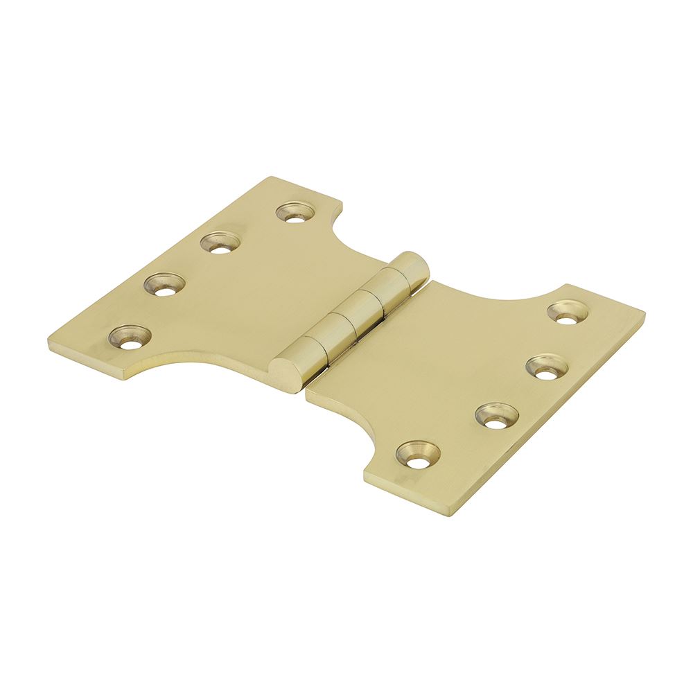 Timco Massief Messing Parlamentscharnieren, 102 x 125mm, Gepolijst