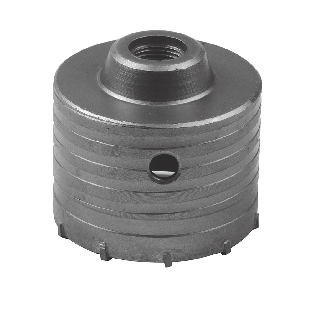 Silverline TCT Core Drill Bit, 80mm, Heavy-Duty Steel