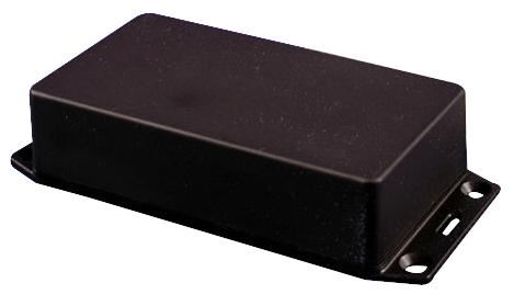 HAMMOND IP54 Černá ABS plastová krabička s víkem, 85x56x24mm
