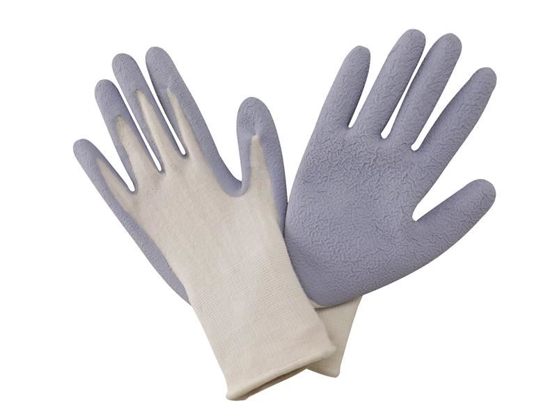 Kent & Stowe Guantes de Jardinería para Mujer en Bambú, Azul Claro, Talla S