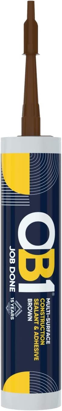 OB1 Brown Multi-Surface Construction Sealant & Adhesive
