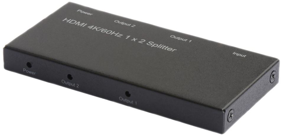 PRO SIGNAL Divisor HDMI 1x2 4K con Escalador Integrado