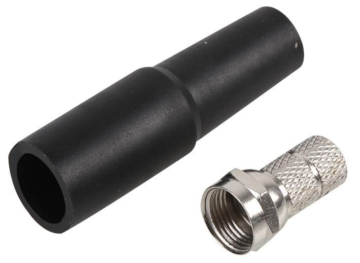 PRO SIGNAL Twist-On F Type Plug with Weatherproof Boot for CT100U/RG59U/RG6U