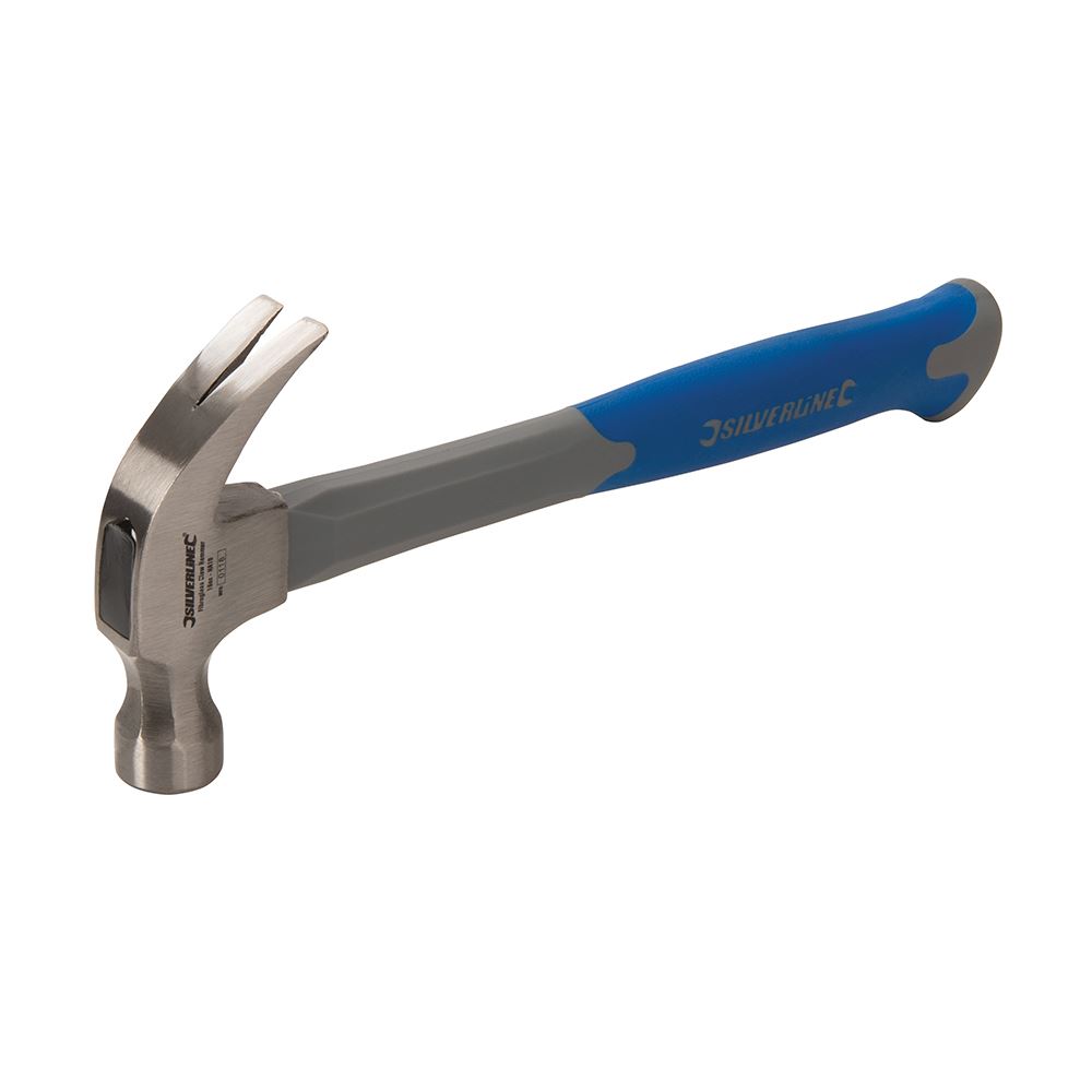 Silverline 16oz Fibreglass Claw Hammer