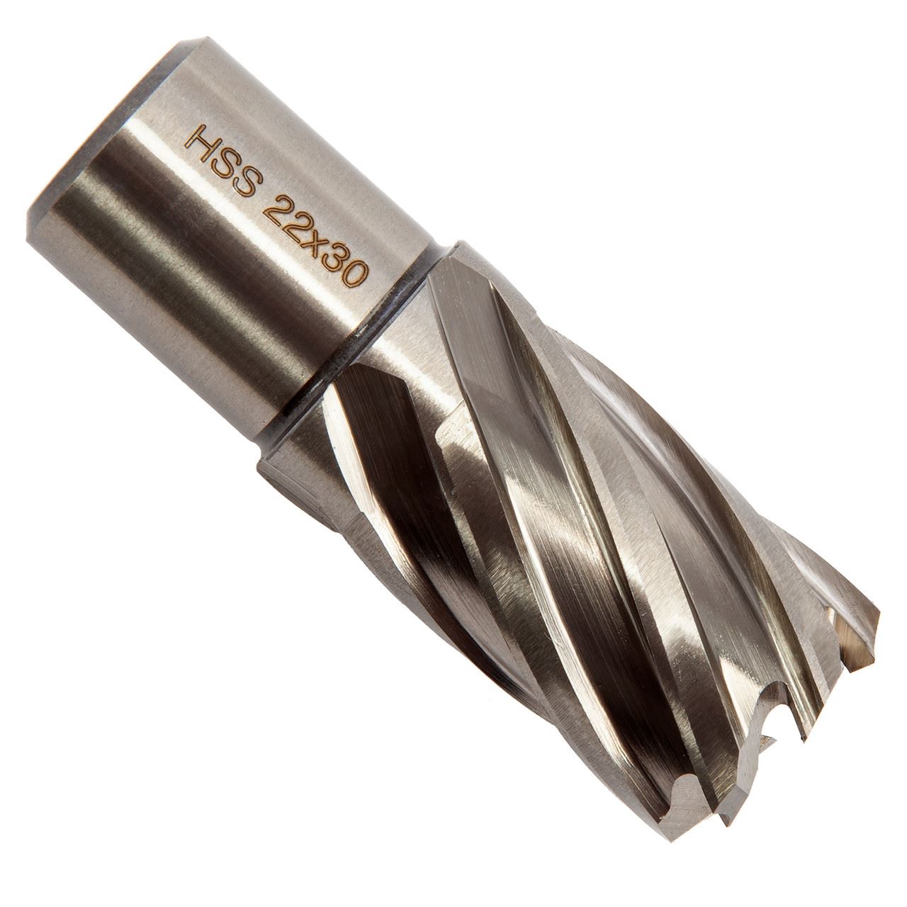 Fraise annulaire magnétique Abracs MD3022, 22mm x 30mm, Acier HSS M2