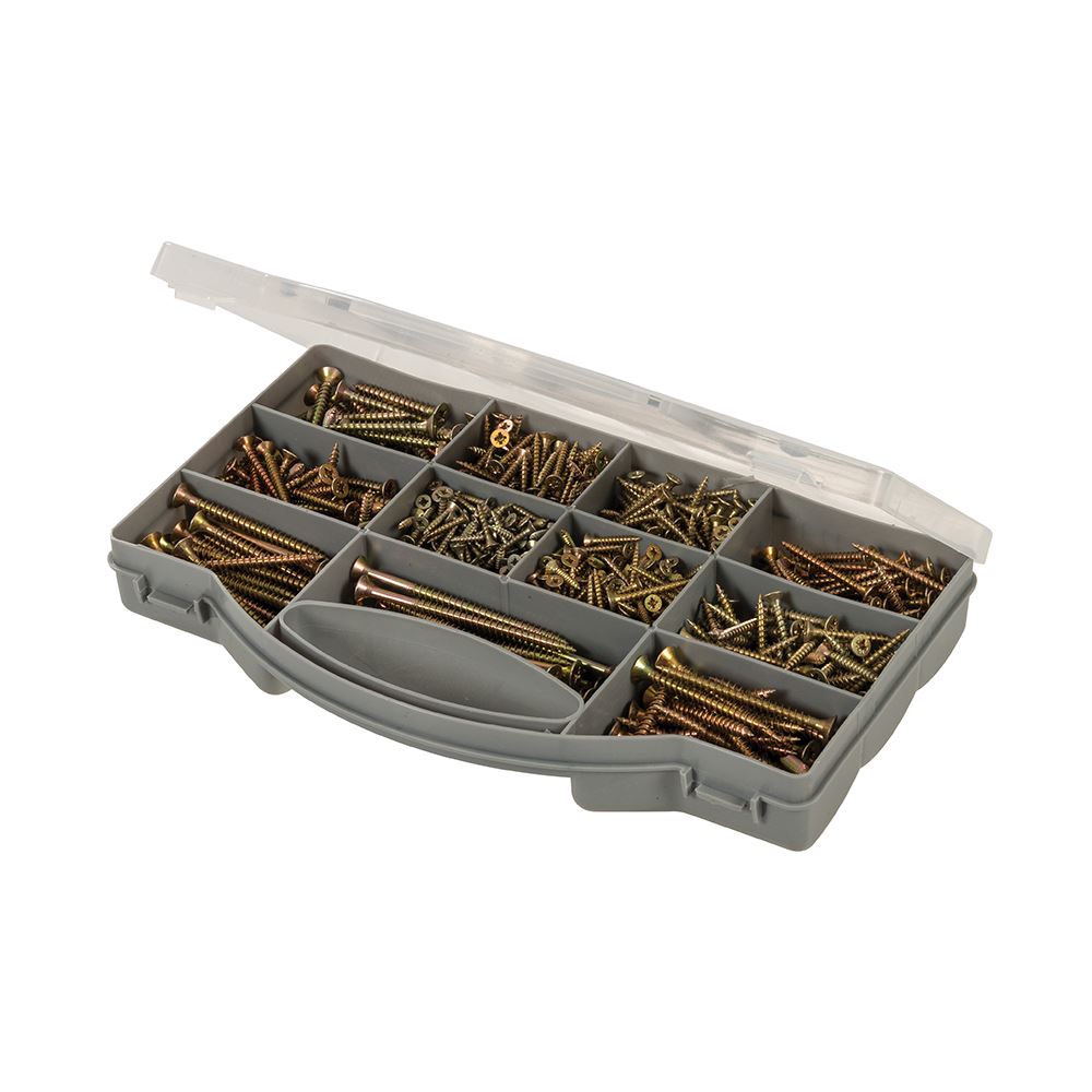 Fixman Goldstar Countersink Screws Pack - 780pce