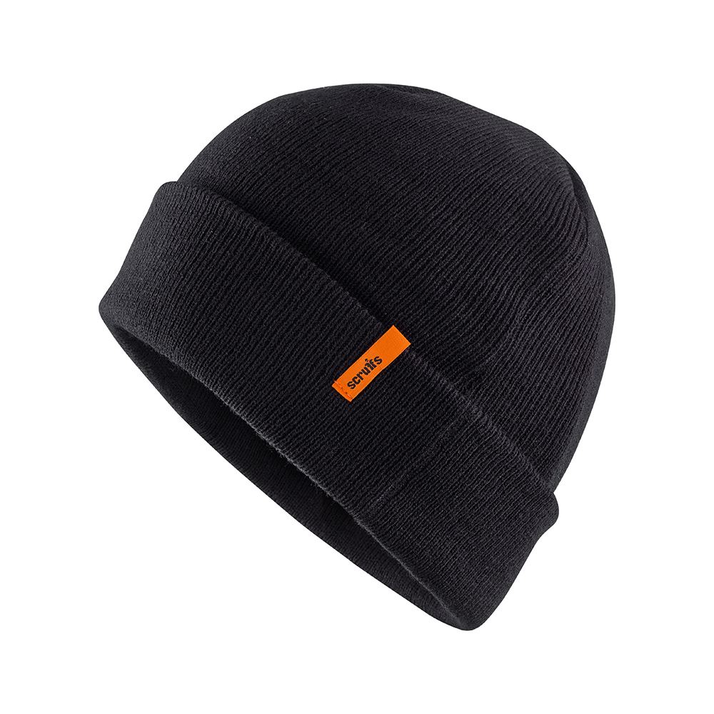Scruffs כובע חורף מבודד Thinsulate, שחור, גודל אחד