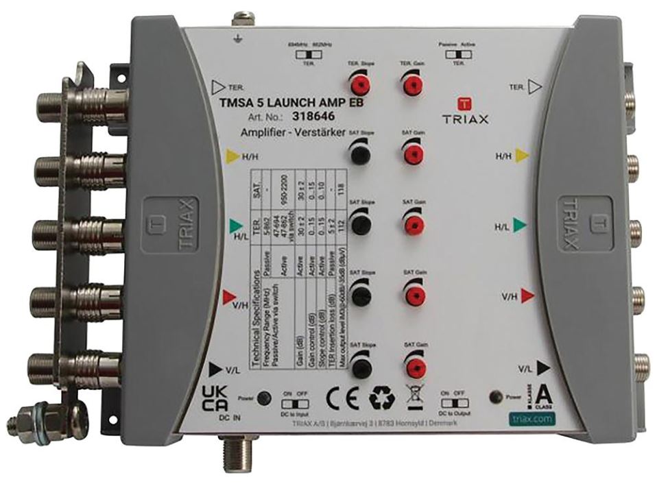 TRIAX TMSA 5 增益放大器, 30dB 增益