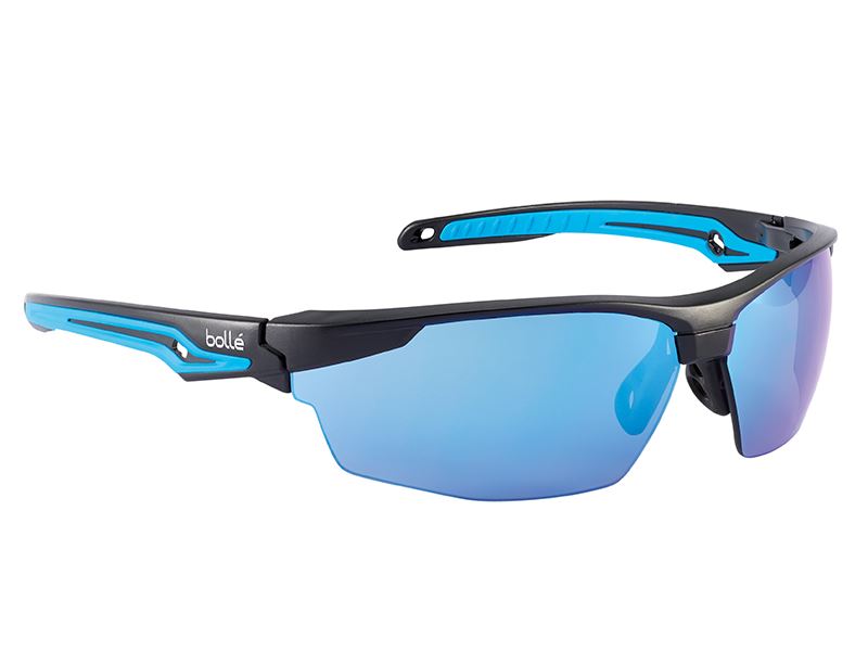Bollé Safety Gafas de Seguridad TRYON - Lente Blue Flash