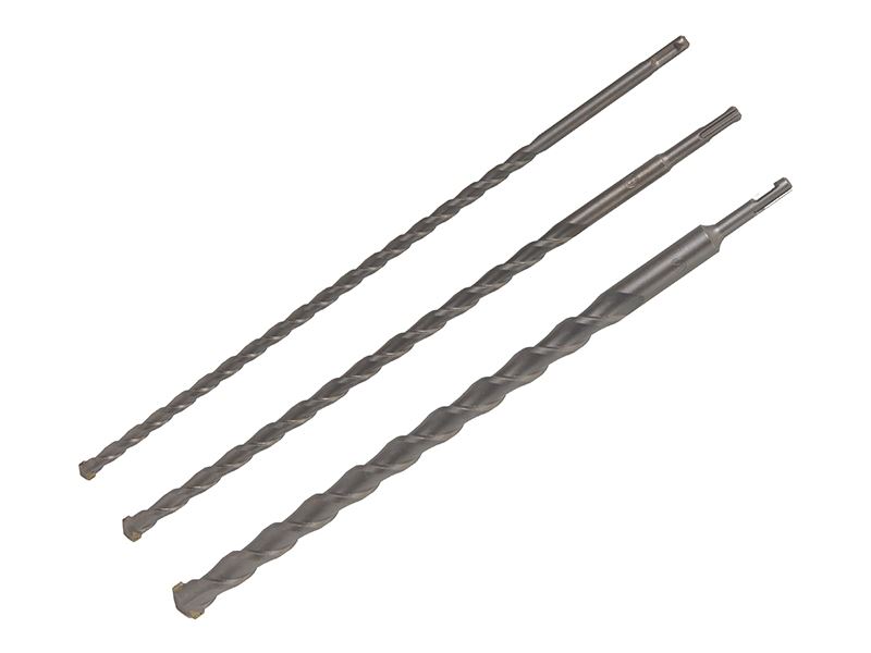 BlueSpot Tools - SDS Plus Bohrer Set 450mm, 3-teilig
