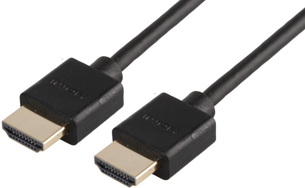 AV LINK Câble HDMI Haute Vitesse, Mâle-Mâle, 1m, Noir
