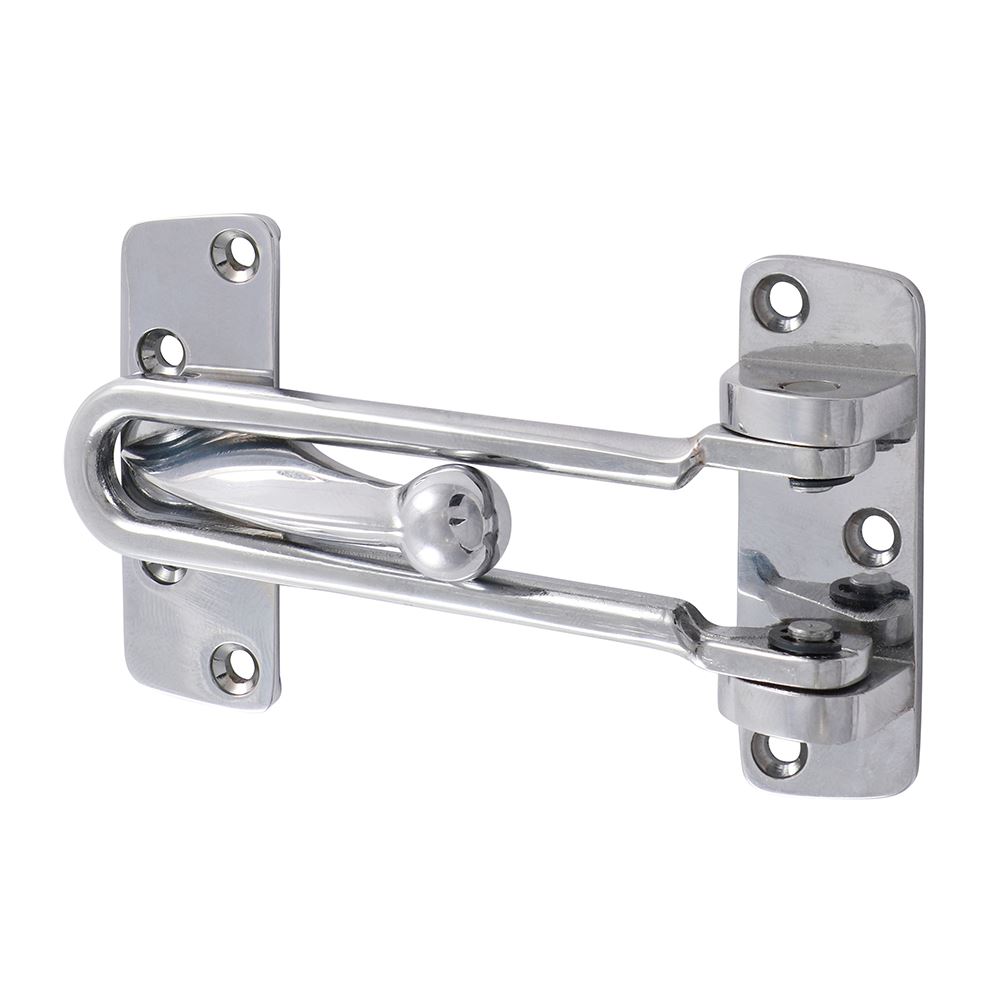 Timco Door Restrictor - Polished Chrome, 107mm
