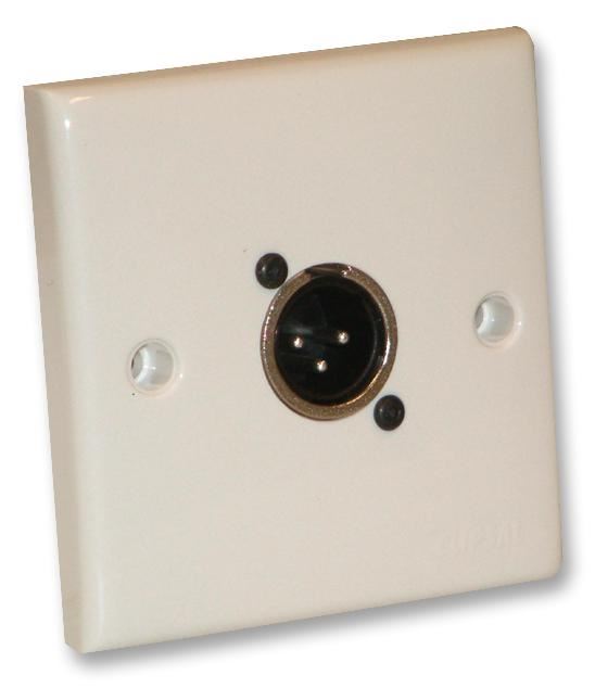 EAGLE AV - Pláta Balla le Plug Painéil XLR 3-Deargán, Bán