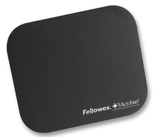 FELLOWES - Alas Tikus Antibakteria Microban Hitam
