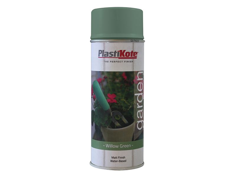 PlastiKote - Sprae phéint ghairdín Willow Green, 400ml
