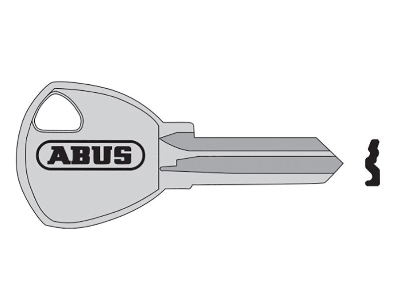 ABUS 65/30 Nieuwe Profiel Sleutelblanko, 30mm