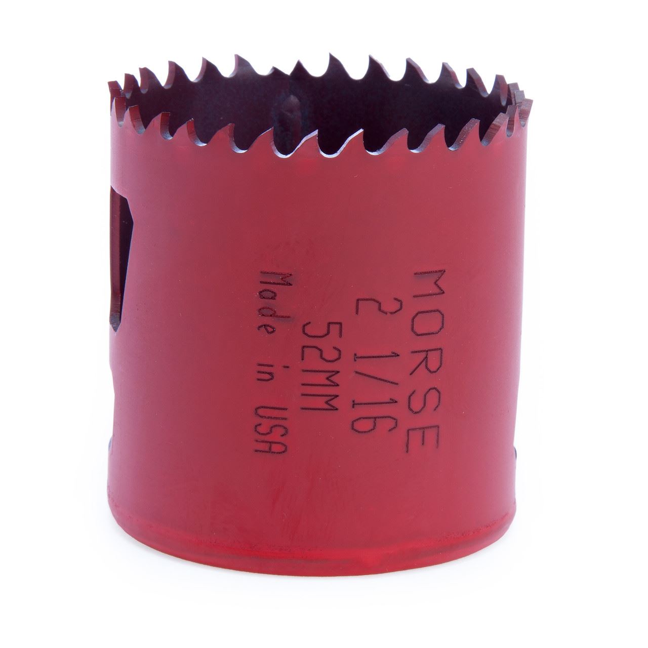Morse MHS33 Bi-Metal Hole Saw, 52mm, for Wood & Metal