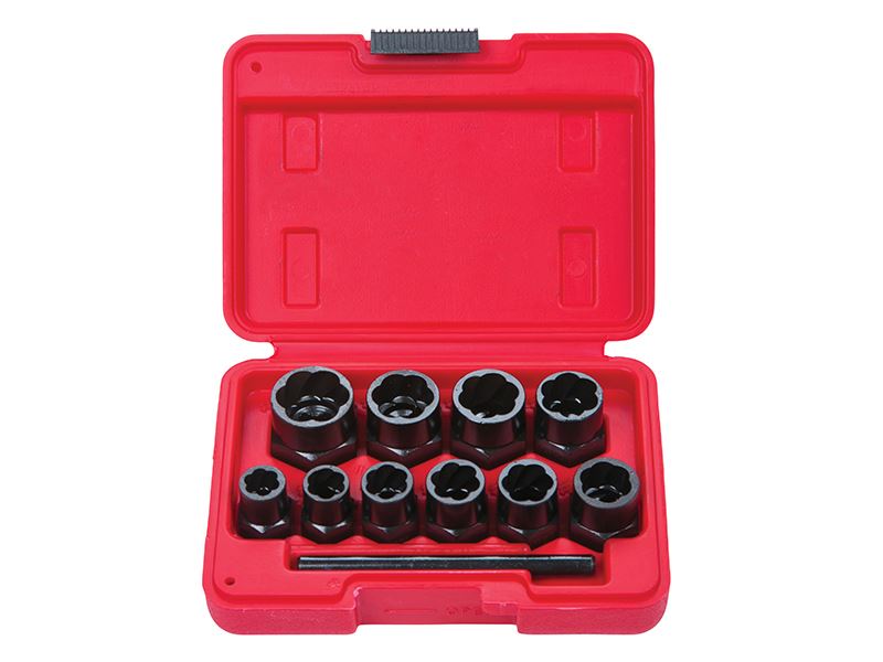Blue Spot Tools 9-19mm Boutenverwijderaar Set, 10-delige