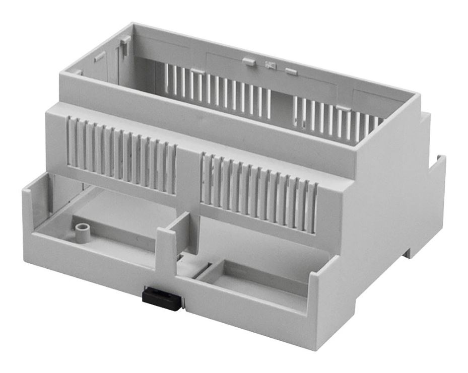 CAMDENBOSS Scatola Modulare in Policarbonato IP20 per Din Rail, 90x58x106mm, Gr