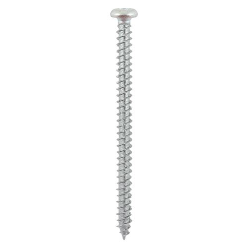 Timco Parafusos para Betão Cabeça Chata TX, Zincados, 7.5x100mm, Embalagem de 1