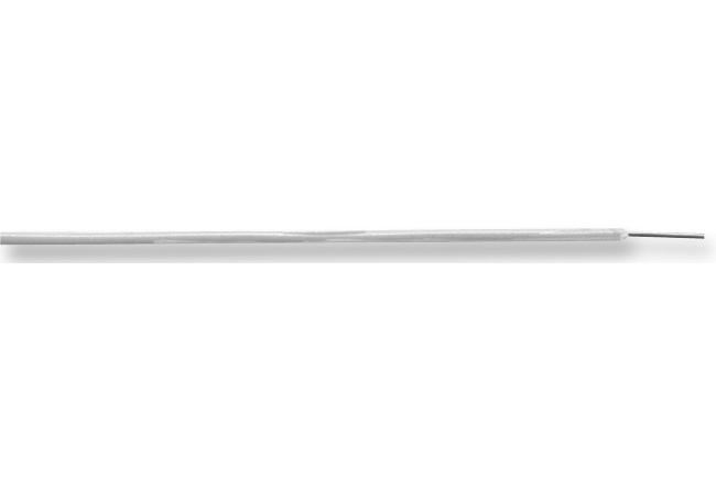 CONCORDIA TECHNOLOGIES Solid Core Equipment Wire, 1/0.60mm, White, 100m
