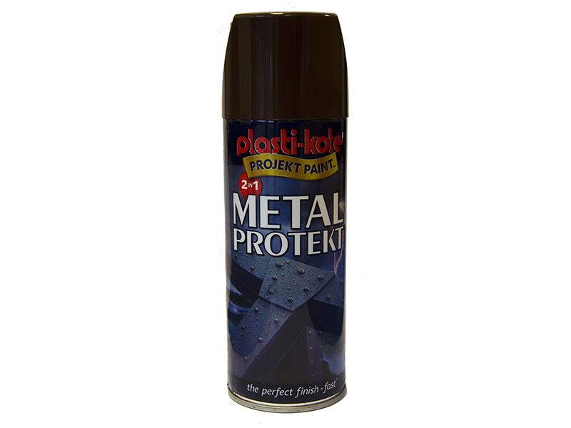 PlastiKote - Semburan Protekt Logam Warna Coklat 400ml