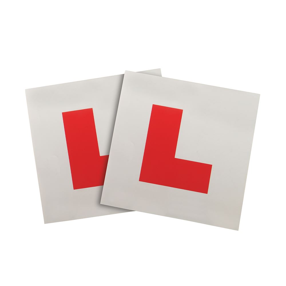 Silverline Placas Magnéticas 'L', Juego de 2 Piezas