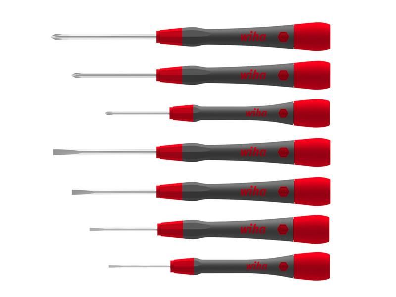 Wiha PicoFinish® SL/PH Fine Screwdriver Set, 7 Piece
