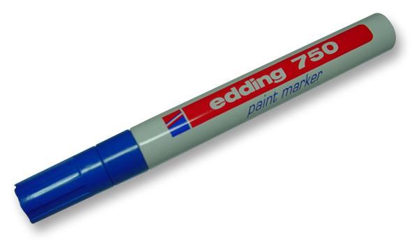 EDDING Marqueur peinture à pointe ronde moyenne - Bleu