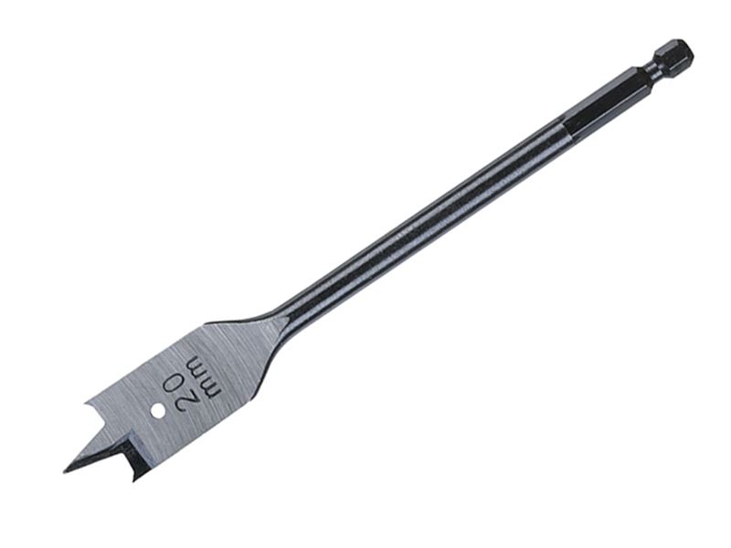 Mèche plate Milwaukee pour bois, 20mm x 160mm