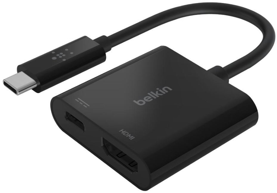 BELKIN - USB-C 轉 4K HDMI 兼充電轉接器