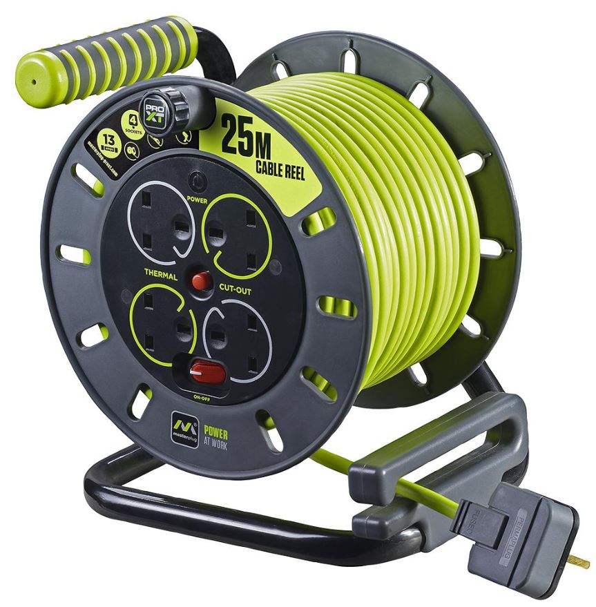 MASTERPLUG - PRO-XT Pencawang 4-Gang Terbuka, 25m