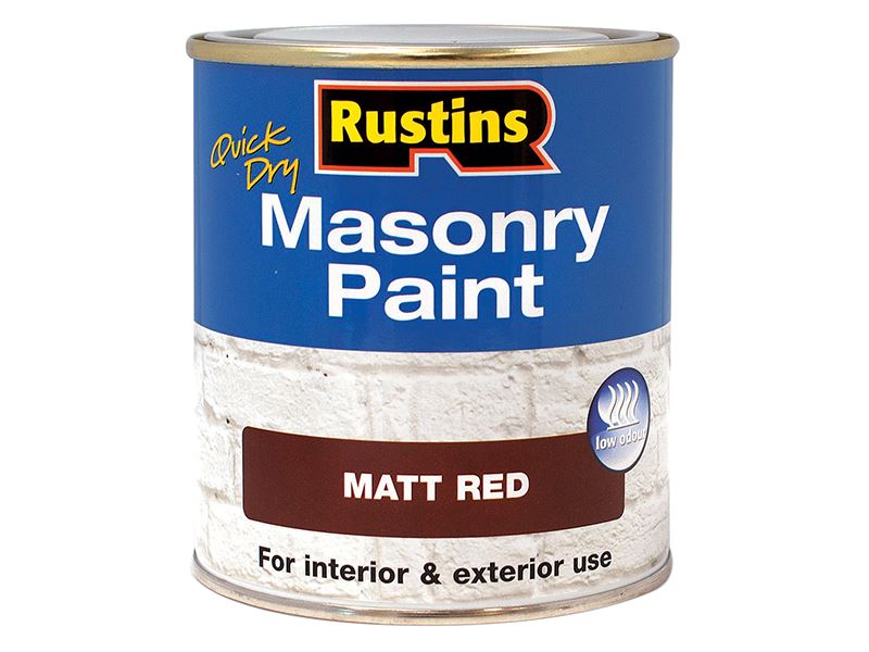 Rustins Γρήγορα Στεγνό Τούβλου, Ματ Κόκκινο, 250ml