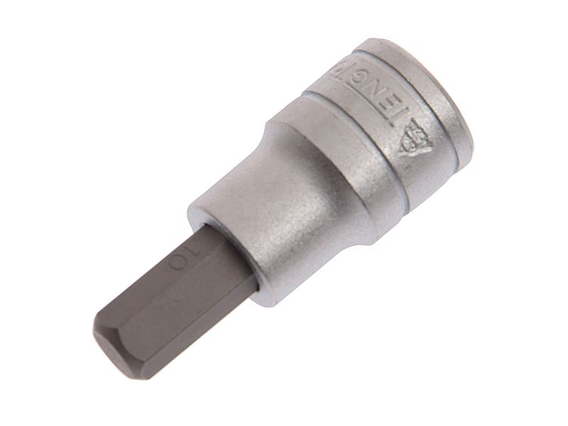 Teng S2 Hexagon Socket Bit, 1/2in Drive, 9mm