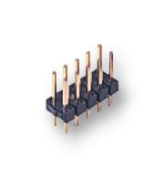 HARWIN Cabezal de 8 vías, 2 filas, Paso de 2.54mm, Chapado en Oro